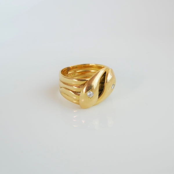 VICTORIAN SNAKE RING SMALL
