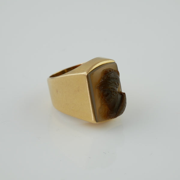 SOLDIER GOLD RING